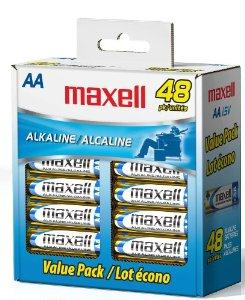 Maxell Aa Battery 48pk Box
