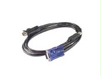 Apc By Schneider Electric Keyboard / Video / Mouse (kvm) Cable - 4 Pin Usb Type A, Hd-15 - Hd-15 - 6 Ft