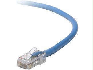 Belkin International Inc 8ft Cat5e Snagless Patch Cable, Utp, Blue Pvc Jacket, 24awg, T568b, 50 Micron, G