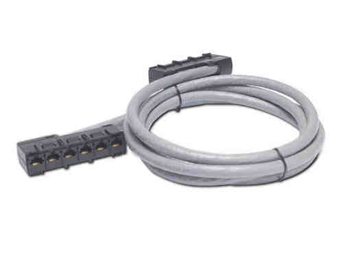 Apc By Schneider Electric Apc Data Distribution Cable, Cat5e Utp Cmr Gray, 6xrj-45 Jack To 6xrj-45 Jack, 1