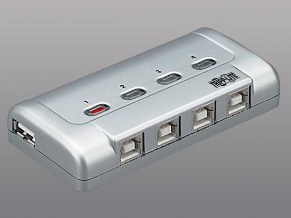 Tripp Lite 4-port Usb 2.0 Hi-speed Printer / Peripheral Sharing Switch