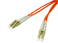 Legrand Dat 2m Lc-lc 62.5/125 Om1 Duplex Multimode Pvc Fiber Optic Cable - Orange