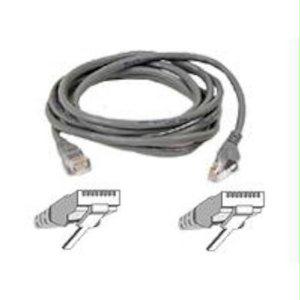 Belkin International Inc 8ft Cat5e Snagless Patch Cable, Utp, Gray Pvc Jacket, 24awg, T568b, 50 Micron, G