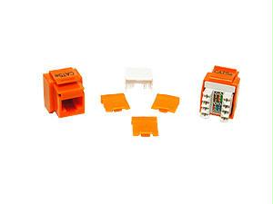 C2g Cat5e Rj45 Utp Keystone Jack - Orange
