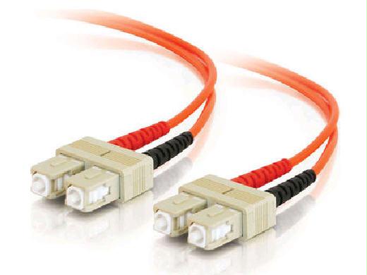 Legrand Dat C2g 4m Sc-sc 62.5/125 Om1 Duplex Multimode Pvc Fiber Optic Cable - Orange