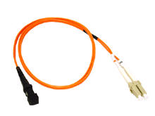 Legrand Dat C2g 20m Lc-mtrj 62.5/125 Om1 Duplex Multimode Pvc Fiber Optic Cable - Orange