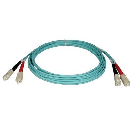 Tripp Lite 1m Mmf 50 Om3 Fiber Cable Sc/sc Aqua