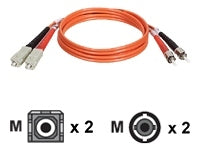 Tripp Lite 15m Duplex Mmf 62.5 Fiber Cable Sc/st