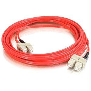Legrand Dat C2g 2m Sc-sc 62.5/125 Om1 Duplex Multimode Pvc Fiber Optic Cable - Red