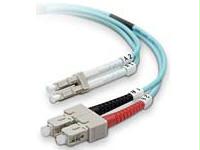 Belkin International Inc Fiber Patch Cable 10gb 50 125 Lc Sc, 1m, Aqua