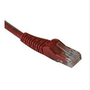 Tripp Lite 2ft Cat6 Gigabit Snagless Molded Patch Cable Rj45 M/m Red