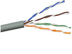 Belkin International Inc Cat6 Stranded Bulk Cable 4pr;24awg; 500 Blue