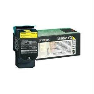 Lexmark C540a1yg Yellow Return Program Toner Cartridge For Use In C54x,x54x Esti