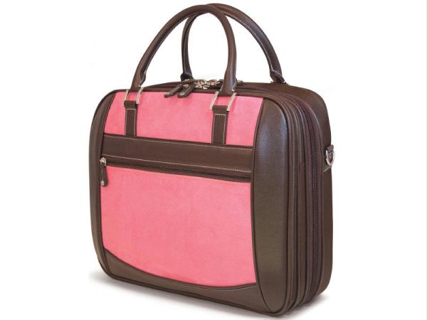 Mobile Edge Llc Mobile Edge - Scanfast Element Briefcase - 16in - Pink Suede