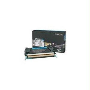 Lexmark C736h2cg Cyan Toner Cartridge For Use In C/x736,x738 Estimated Yield 10k