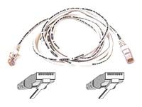 Belkin International Inc 25ft Cat5e Snagless Patch Cable, Utp, White Pvc Jacket, 24awg, T568b, 50 Micron,