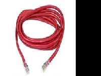 Belkin International Inc 4ft Cat5e Patch Cable, Utp, Red Pvc Jacket, 24awg, T568b, 50 Micron, Gold Plated