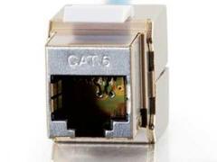 C2g 180anddeg; Cat6 Rj45 Utp Shielded Keystone Jack - Silver