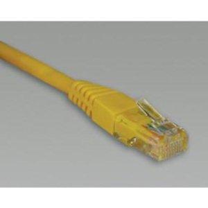 Tripp Lite 3ft Cat5e / Cat5 350mhz Molded Patch Cable Rj45 M/m Yellow 3ft