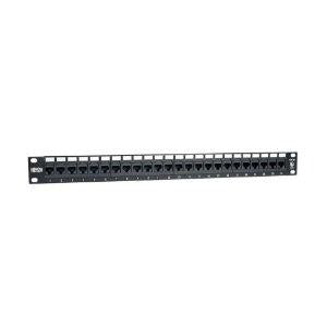 Tripp Lite 24-port Cat5e Cat5 Rackmount Patch Panel 568b 110 Punch 1urm