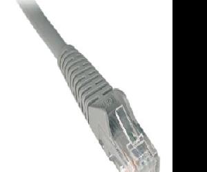 Tripp Lite 25ft Cat6 Gigabit Snagless Molded Patch Cable Rj45 M/m Gray