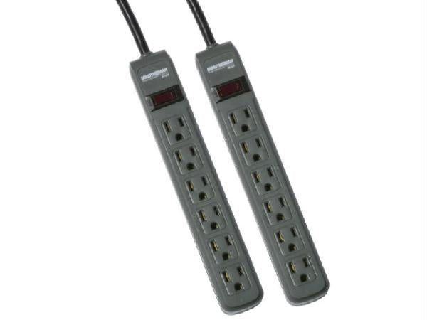 Minuteman Ups 2-pack Strips 241 Joules 3-ft Cord