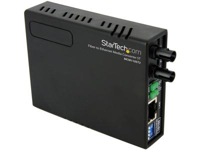 Startech Mm Fiber Ethernet Media Converter St 2km