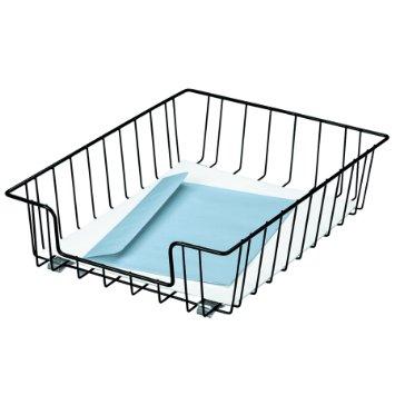 Fellowes, Inc. Fellowes Wire 3in Letter Tray With Contemporary Design Organizes Documents And F