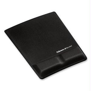 Fellowes, Inc. Mousepad/wrist Support W/microban - Blac