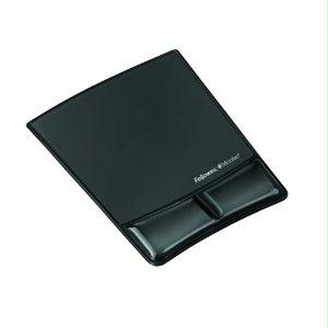 Fellowes, Inc. Mousepad/wrist Support W/microban - Blac