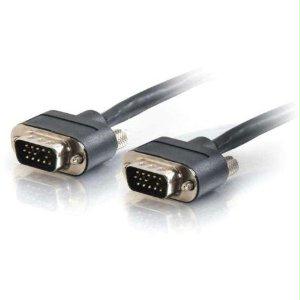C2g 35ft Plenum-rated Hd15 Sxga M/m Monitor/projector Cable With Rounded Low Profile