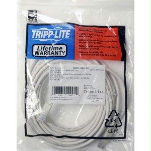 Tripp Lite 1ft Cat5e / Cat5 350mhz Molded Patch Cable Rj45 M/m White 1ft
