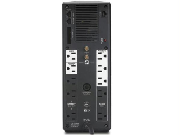 Apc By Schneider Electric Apc Power-saving Back-ups Pro 1500, 1500va, 120v, Lcd, 10 Nema Outlets (5 Surge)