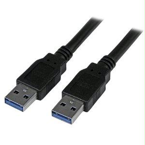 6ft Black Superspeed Usb 3.0 Cable A/a - Startech.comfeets 6ft Black Usb 3.0 Cab
