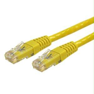 Startech 6ft Yellow Cat6 Ethernet Cable Delivers Multi Gigabit 1/2.5/5gbps & 10gbps Up To