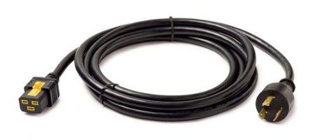 Apc By Schneider Electric Power Cord, Locking C19 To L6-20p, 3.0m