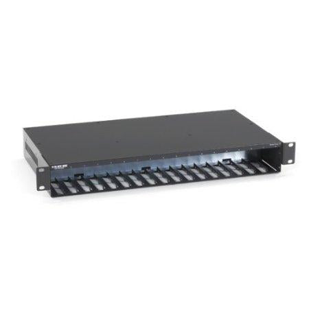 Black Box Rackmount Power Tray - 18-slot, Ac Power, Mini Media Converters, Gsa, Taa