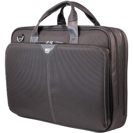 Mobile Edge Llc Mobile Edge - Premium Nylon Laptop Briefcase - 16in/17in Mac Black,1680d Balli
