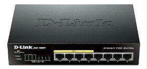 D-link Systems D-link Dgs-1008p 8-port Gigabit Unmanaged Desktop Switch With 4 Poe Ports. Tot