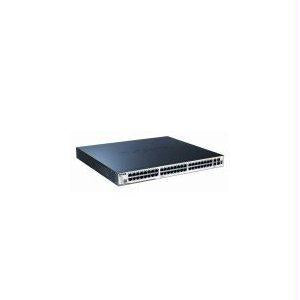 D-link Systems Xstack -managed Gigabit Switch. 48-port Gigabit Stackable L2 Poe+ Switch, With 4