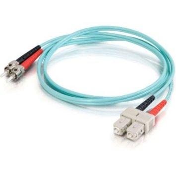 Legrand Dat C2g 1m Sc-st 10gb 50/125 Om3 Duplex Multimode Fiber Optic Cable (taa Compliant)
