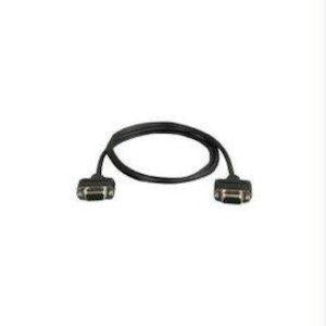 C2g 25ft Serial Rs232 Db9 Cable With Low Profile Connectors F/f - In-wall Cmg-rated