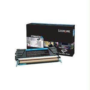 Lexmark C746a2cg Cyan Toner Cartridge For Use In C746,748 Estimated Yield 7k