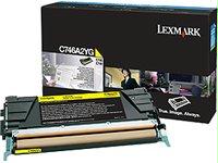 Lexmark C746a2yg Yellow Toner Cartridge For Use In C746,748 Estimated Yield 7k