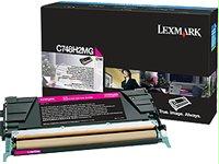 Lexmark C748h2mg Magenta Toner Cartridge For Use In C/x748 Estimated Yield 10k