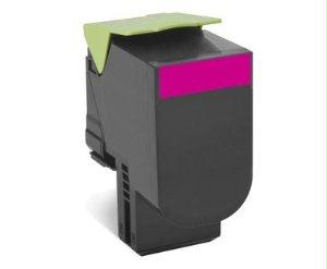 Lexmark 80c0h30 Magenta Toner Cartridge For Use In Cx410,510 Estimated Yield 3k