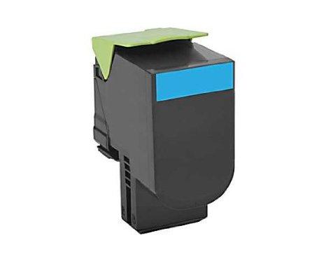 Lexmark 80c00cg Cyan Return Program Toner Cartridge Taa For Use In Cx310,410,510