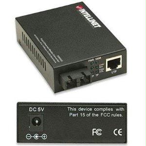 Intellinet 10/100 Sc Multi-mode Media Converter