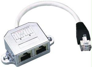 Intellinet Modular Distributor - Networking / Ports Qty: 2 - Allows You To Only Lay One Cab