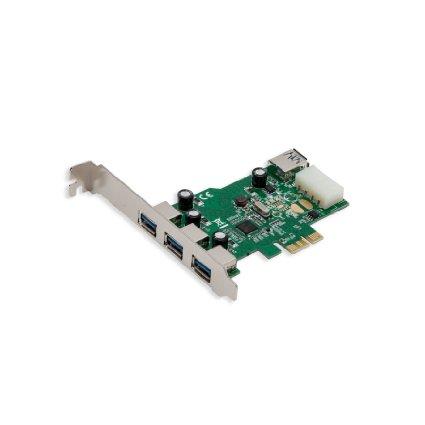 Syba Multimedia Inc Pci-express Usb 3.0 3+1 Port Card, Rene